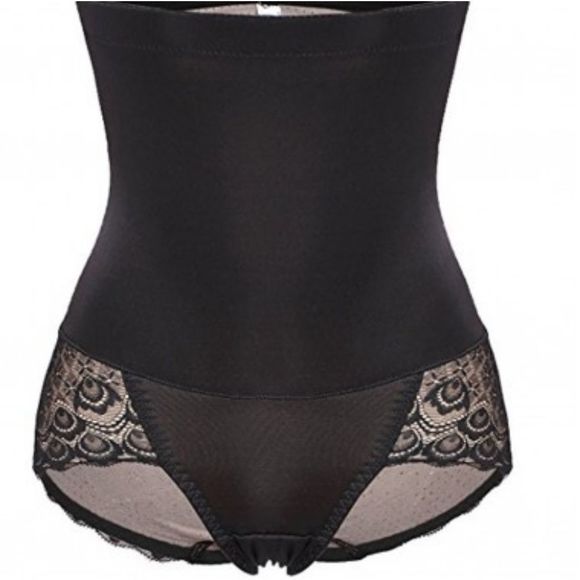 High waist Lace Panel Shapewear - Picture 5 of 5